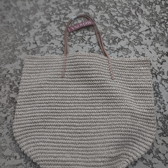 Natural tote bag Nwt - Picture 7 of 13